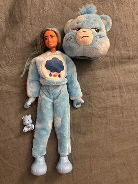 Grumpy Care bear Barbie